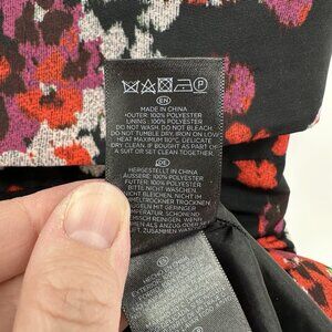 SOLD colorful 10 shift sheath sleeveless career